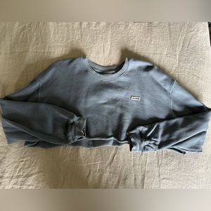 JOAH Brown Super Cropped Sweatshirt